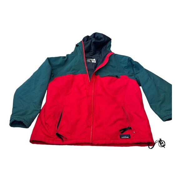 90s Women L.L.Bean Thermal Insulated Puffer Jacket Jumper. Size Womens L Regular - Picture 1 of 8